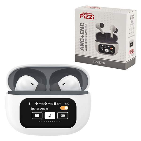 התמונה הראשית של אוזניות ear buds Bluetooth אלחוטיות עם בית טעינה