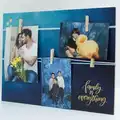 לוח תמונות קלאסי - family is everything  (30*40 ס