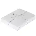 מפה שולחן לבנה עם עיטורים 155X350 ס