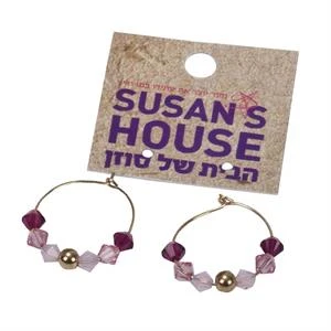עגילי גיפסי סברובסקי קטן - הבית של סוזן