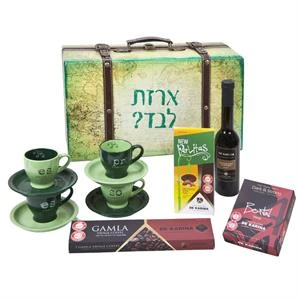 פרימיום אספרסו ושוקולד במזוודה