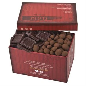 דואט שוקולד מריר במכולה