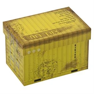 מארז מכולה אישי - אורך רוח - צהוב