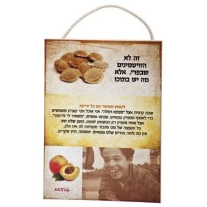 שלט עץ נוסטלגיה גוגואים