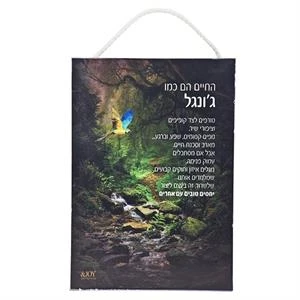 שלט עץ- גונגל
